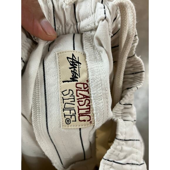 STÜSSY - Brushed Beach Pants / L / Off-white - Picture 10 of 10